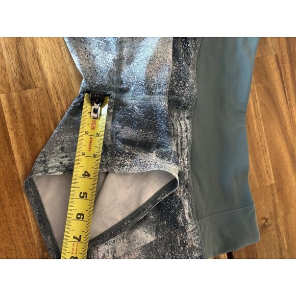 Lululemon Run Times Short II Azurite Mint Tint Multi/Mystic Green Size 4 Tennis - Picture 13 of 14